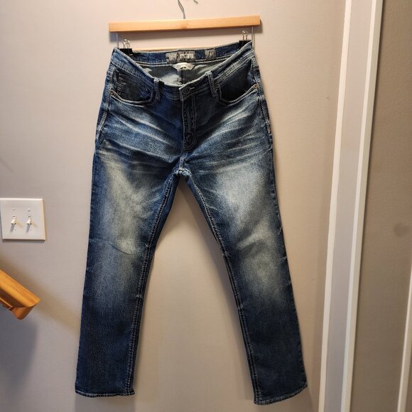 BKE Buckle Jake Straight Leg Jeans - Picture 1 of 5